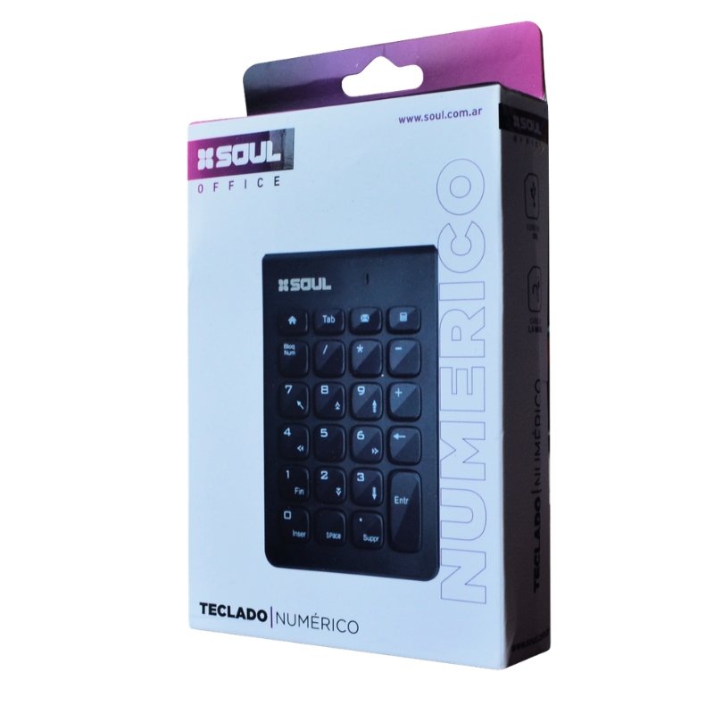 Alternative view of TECLADO NUMERICO K50 SOUL