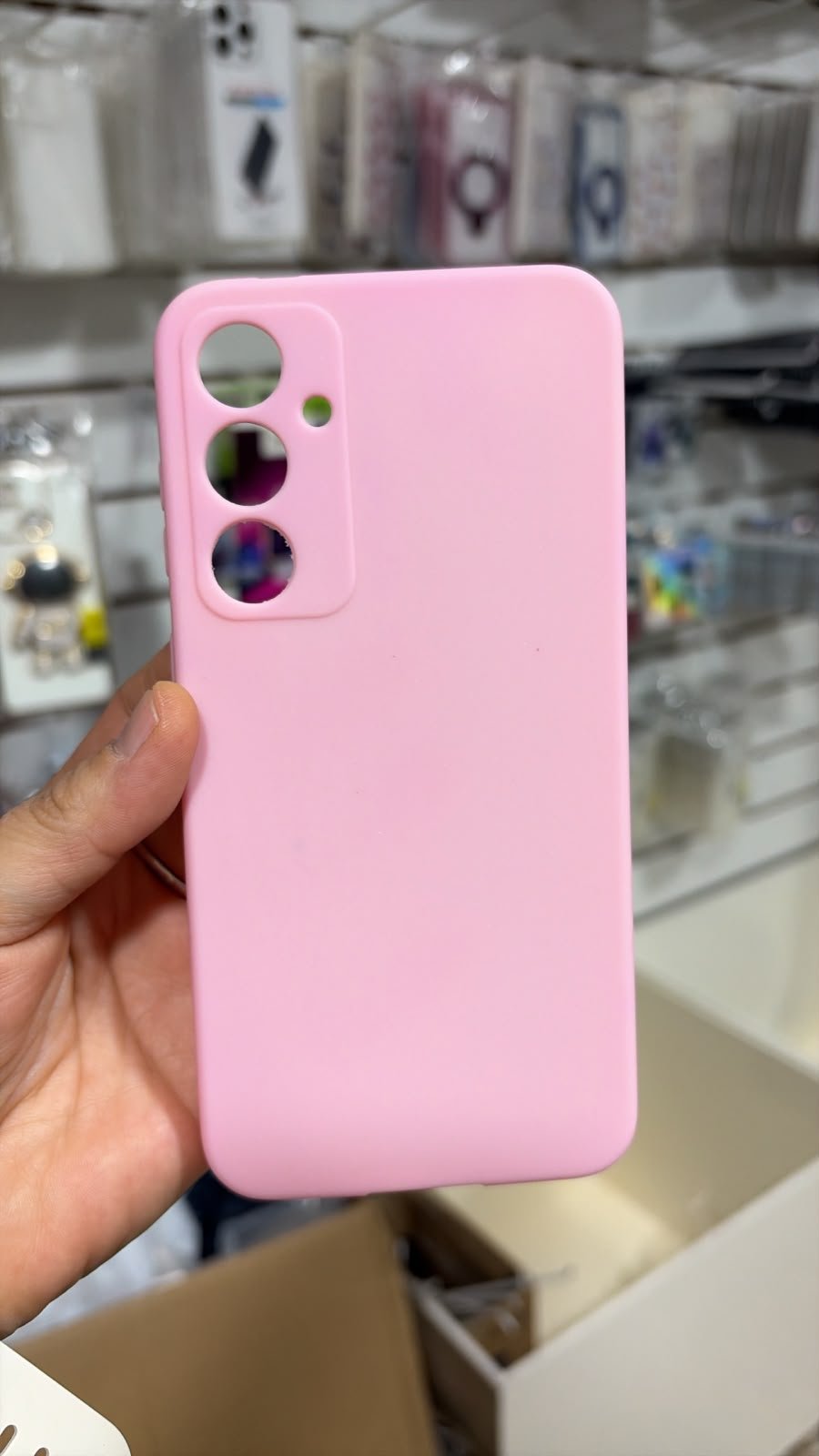 FUNDA SILICONA ROSA VIEJO SAMSUNG S23 FE