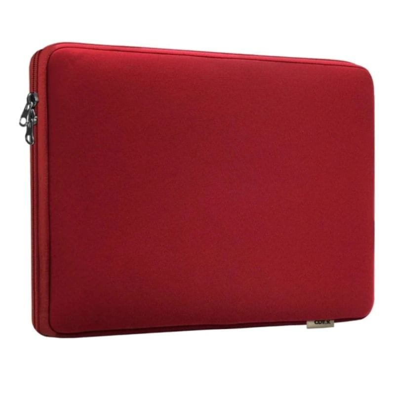 FUNDA PORTANOTEBOOK 17¨ NEOPRENE ROJO CDTEK