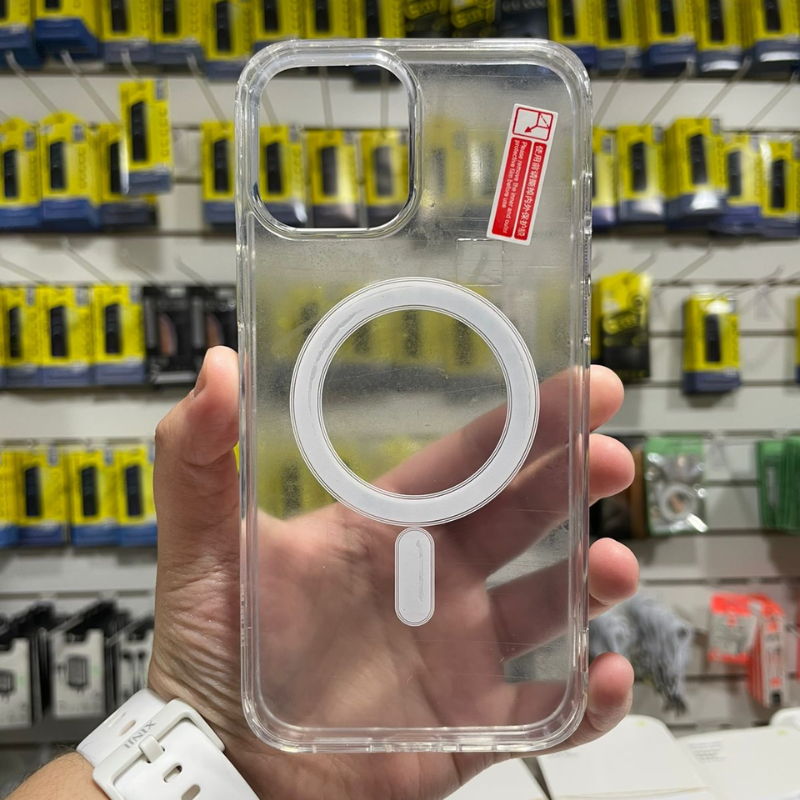 FUNDA MAGSAFE TRANSPARENTE IPHONE 11 PRO MAX