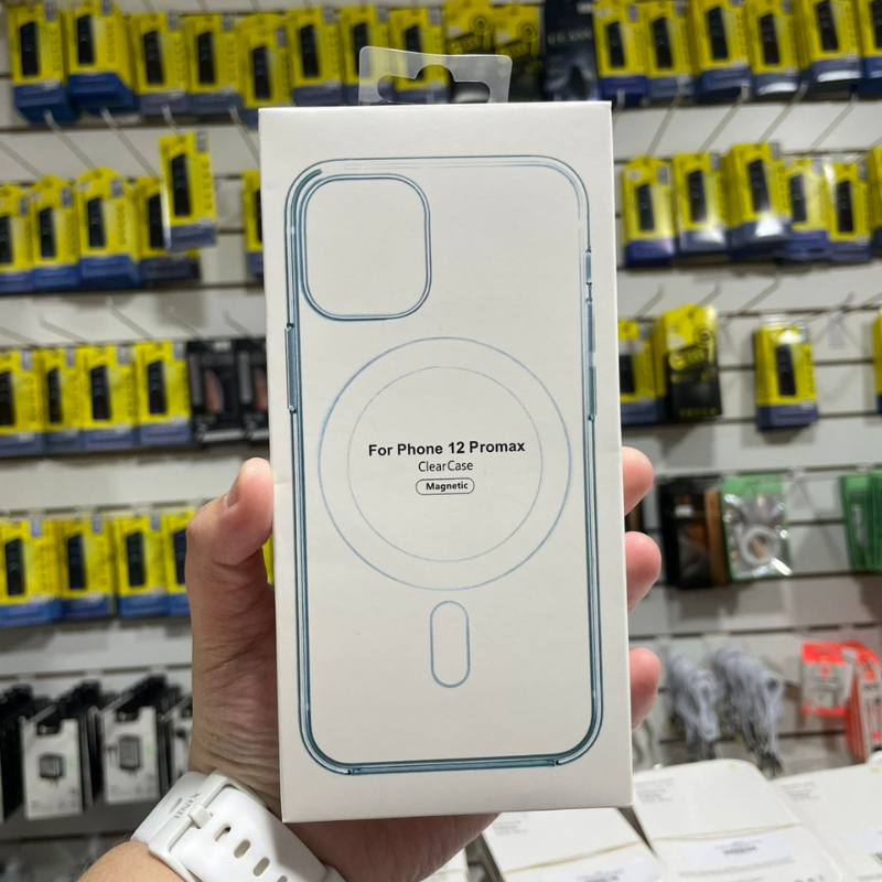 Alternative view of FUNDA MAGSAFE TRANSPARENTE IPHONE 12 PRO MAX