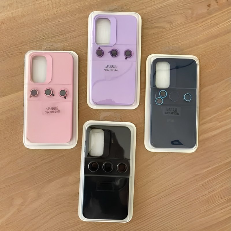 FUNDA SILICONA C/PROTECTOR CAMARA SAMSUNG A55