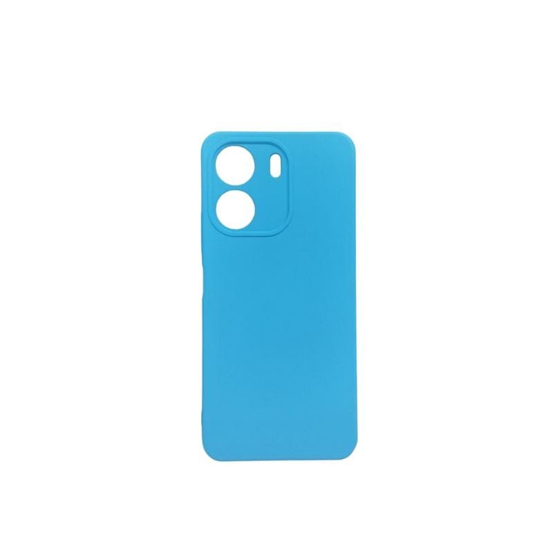 FUNDA SILICONA CELESTE XIAOMI REDMI 13C / POCO C65