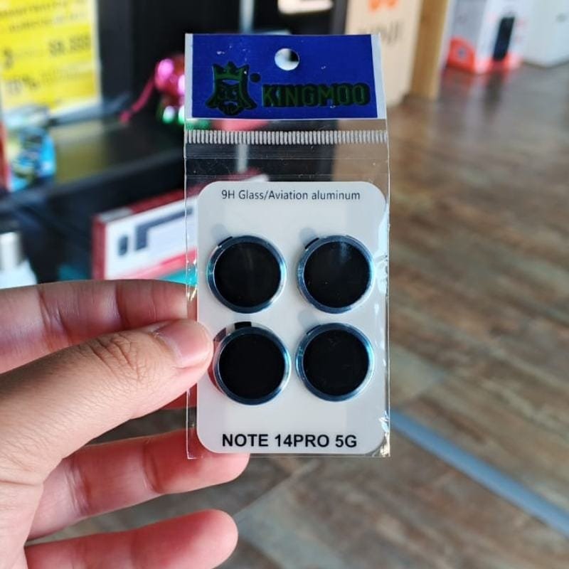 PROTECTOR DE CAMARA INDIVIDUAL CELESTE NOTE 14 PRO 5G