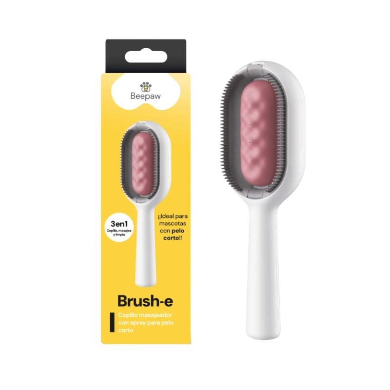 CEPILLO BEEPAW CON CERDAS BRUSH-E PARA PELO CORTO