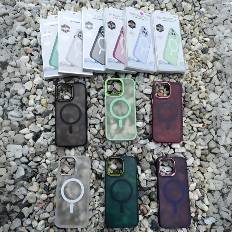 FUNDA MAGSAFE MATTE IPHONE 14 VIOLETA