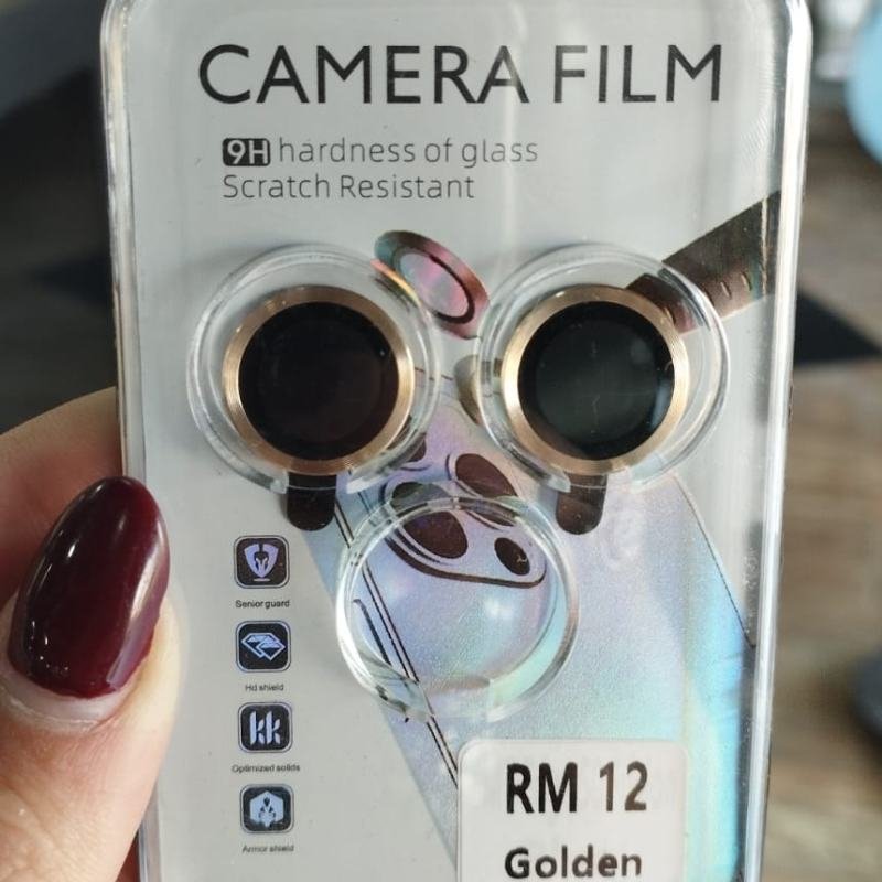 Alternative view of PROTECTOR DE CAMARA INDIVIDUAL DORADO XIAOMI REDMI 12