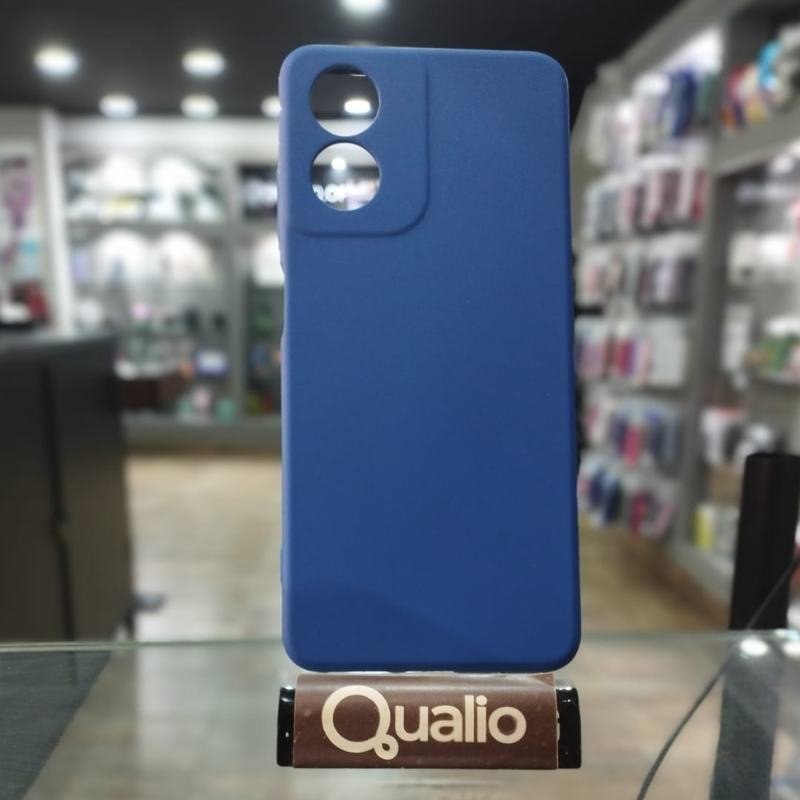 FUNDA SILICONA AZUL MOTOROLA E14