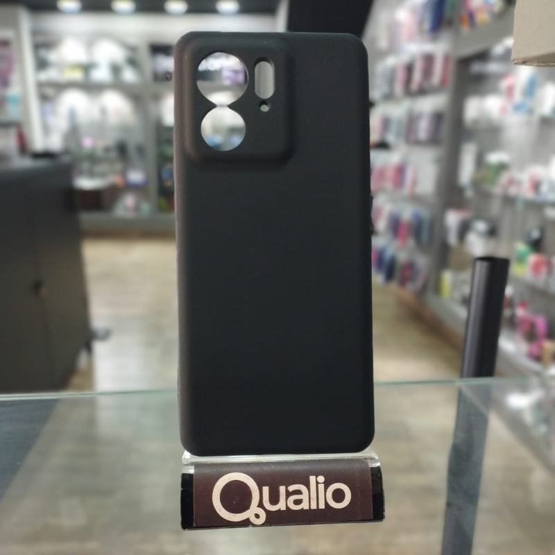 FUNDA SILICONA NEGRO MOTOROLA EDGE 40