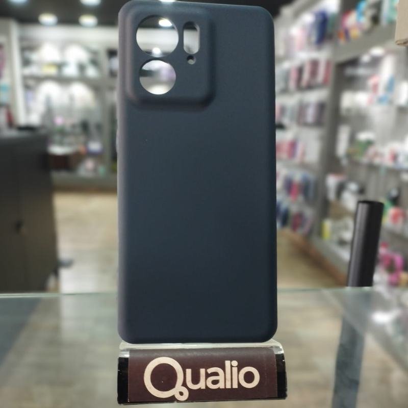 FUNDA SILICONA GRIS OSCURO MOTOROLA EDGE 40