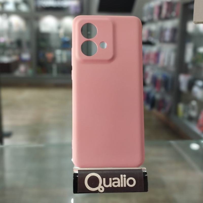 FUNDA SILICONA ROSA MOTOROLA EDGE 40 NEO