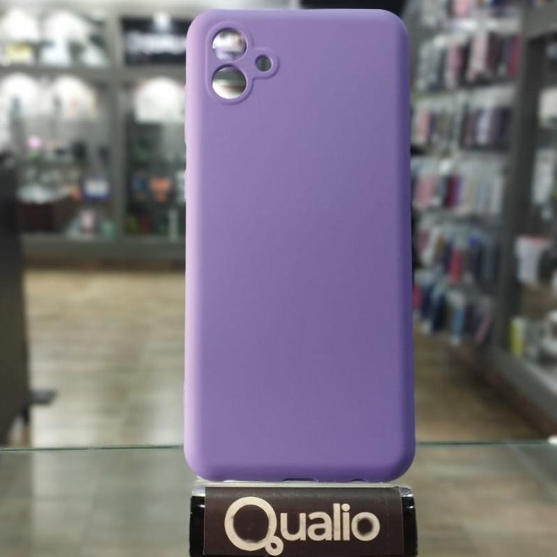 FUNDAS SILICONA LILA SAMSUNG A04