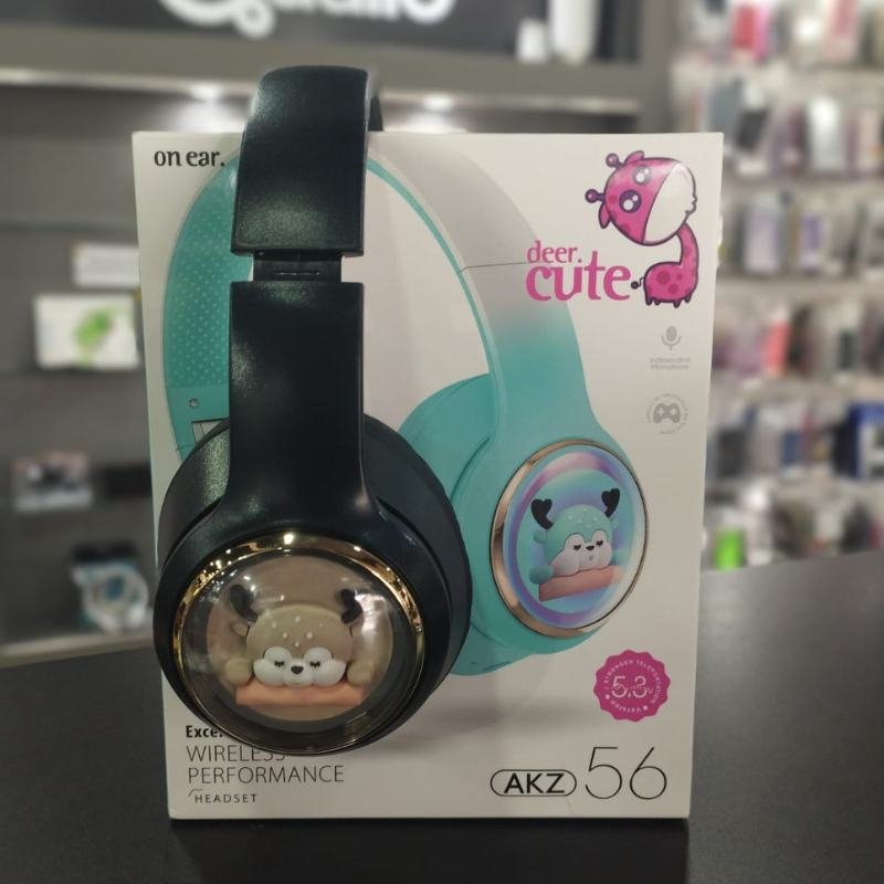 AURICULAR INALAMBRICO PARA NIÑOS AKZ56 BT MICROFONO