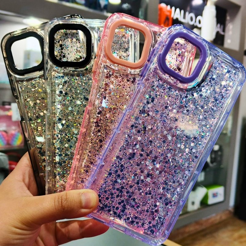 FUNDA EVOGEM BRILLOS SAMSUNG A04