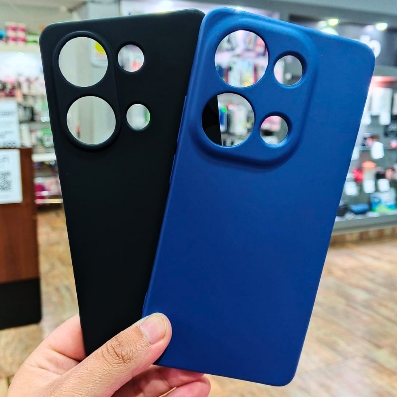 FUNDA SILICONA AZUL XIAOMI NOTE 14 5G