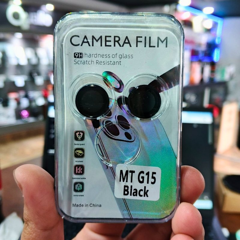 PROTECTOR DE CÁMARA INDIVIDUAL NEGRO MOTOROLA G15