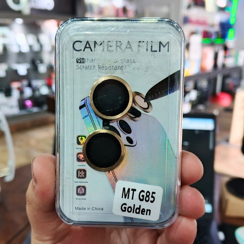 PROTECTOR DE CAMARA INDIVIDUAL DORADO MOTOROLA G85