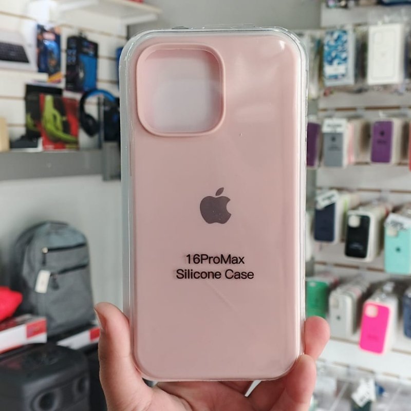 FUNDA SILICONE CASE ROSA VIEJO IPHONE 16 PRO MAX