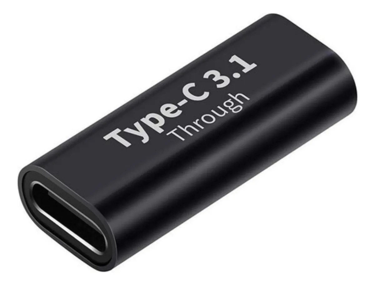 Adaptador OTG Carga Y Datos Tipo C Hembra A Tipo C Hembra 3.1