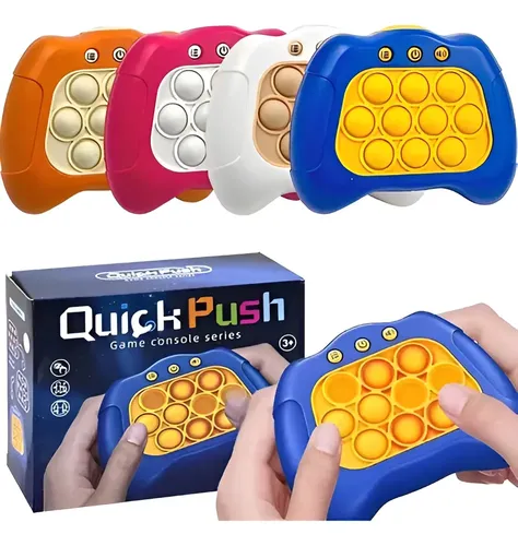 CONSOLA DE JUEGOS ANTIESTRES POP IT JUGUETE
