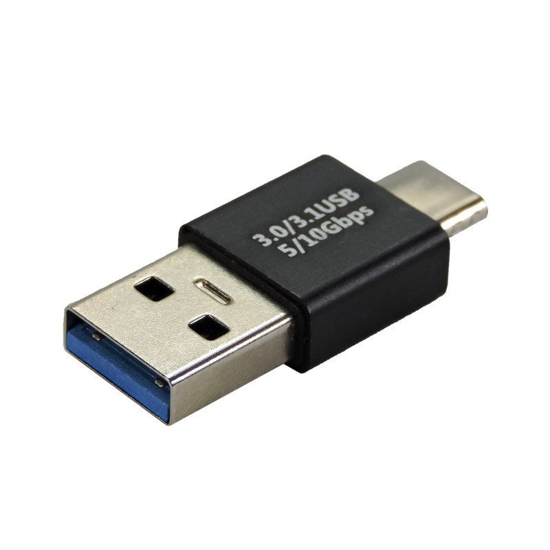 Adaptador OTG Carga Y Datos USB Macho A Tipo C Macho 3.1