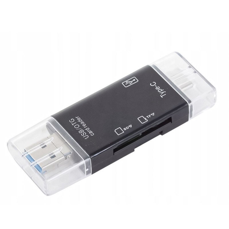 Lector De Memorias OTG Sd / Tf / Tipo-C / Usb 3.0 / Micro Usb Card Reader