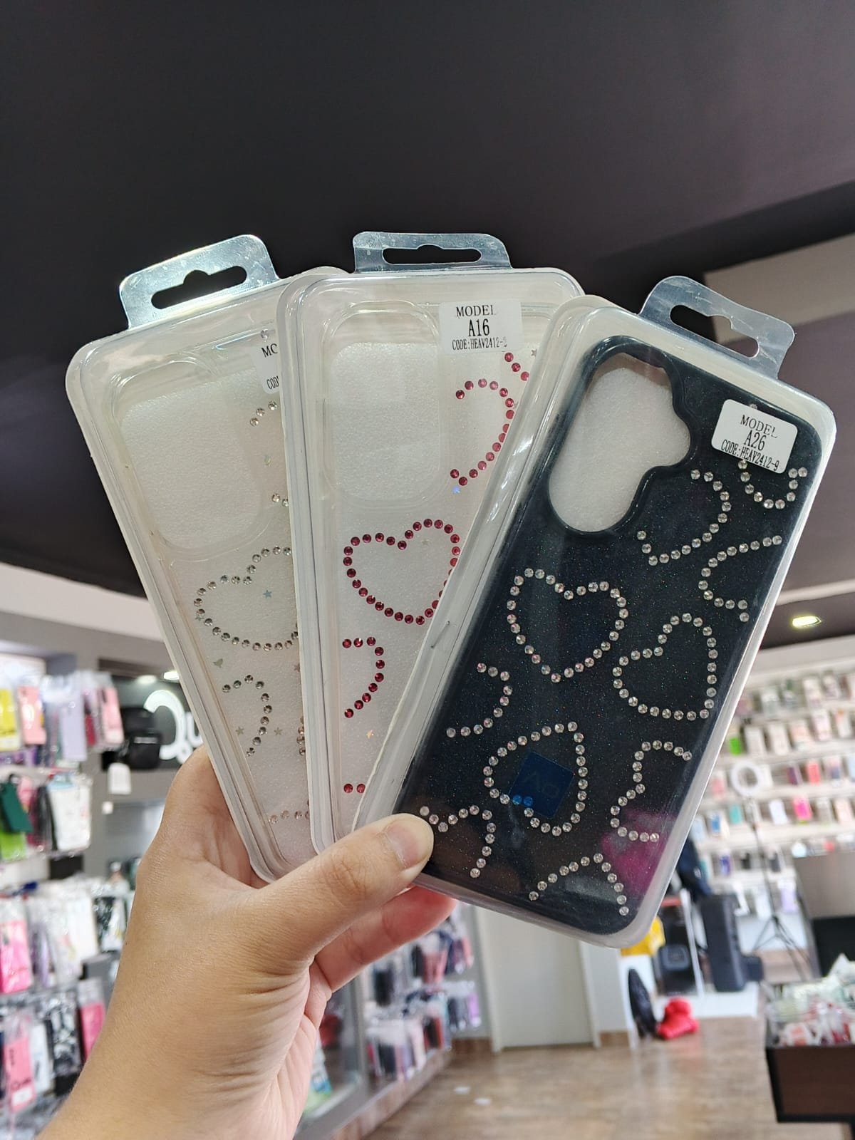 FUNDA CORAZON SAMSUNG A26