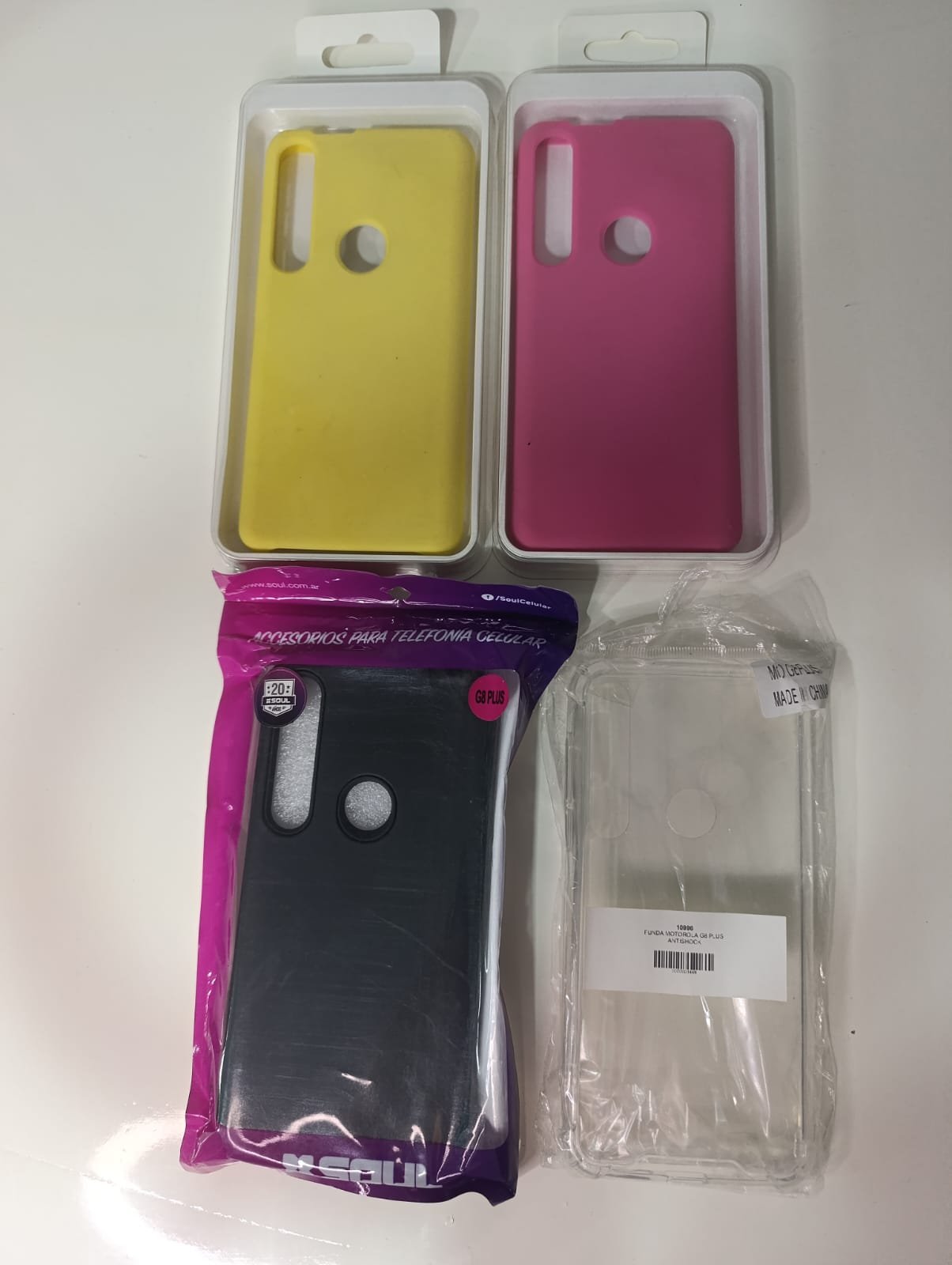FUNDAS LIQUIDACION MOTO G8 PLUS