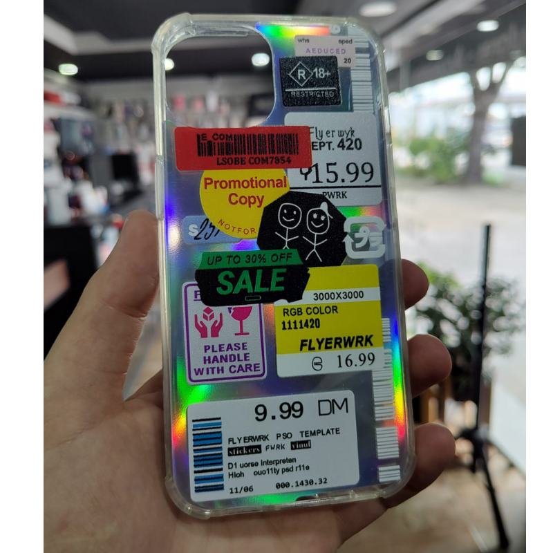 FUNDA HOLOGRAFICA DISEÑO IPHONE 15