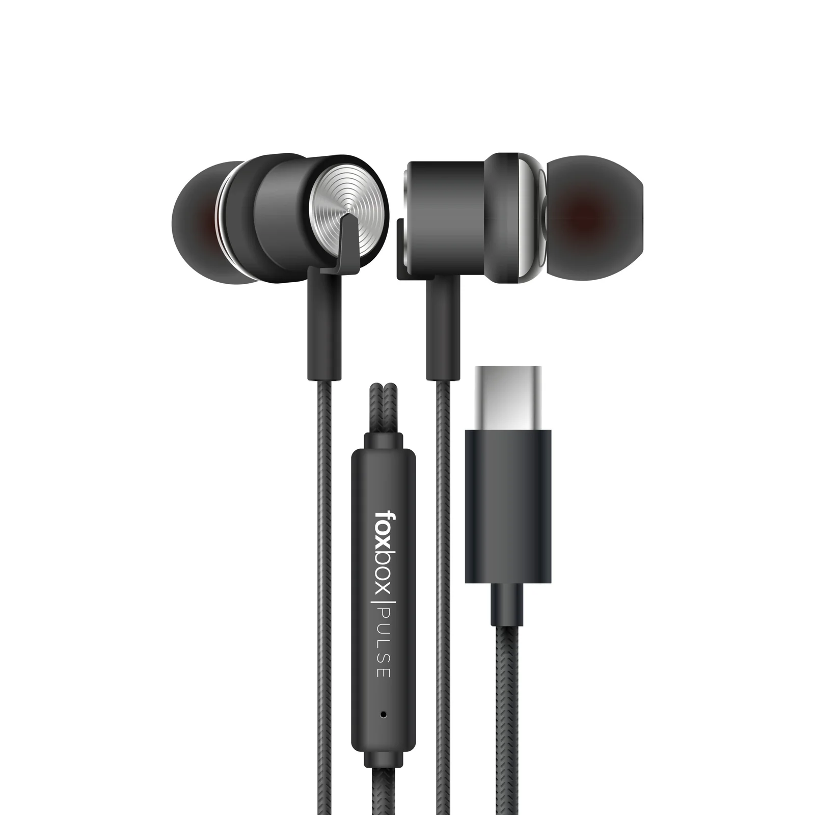 AURICULAR FOXBOX BOOST PULSE TYPE-C NEGRO