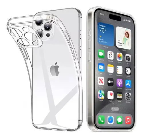 FUNDA CLEAR PREMIUM IPHONE 16 PRO
