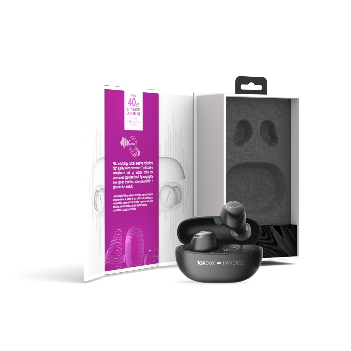 AURICULAR TWS INMMERSE BUD BLANCO - Imagen 3