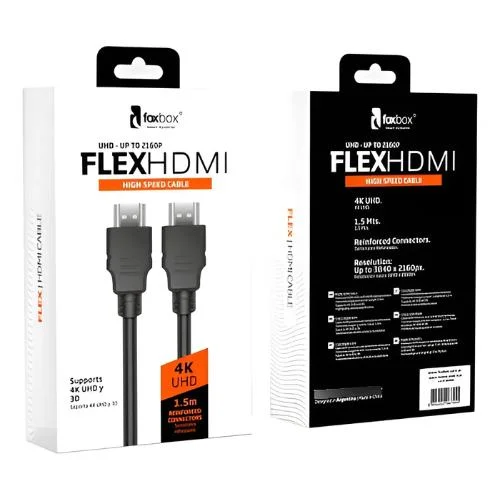 Alternative view of CABLE FOXBOX HDMI FLEX 1.5 M
