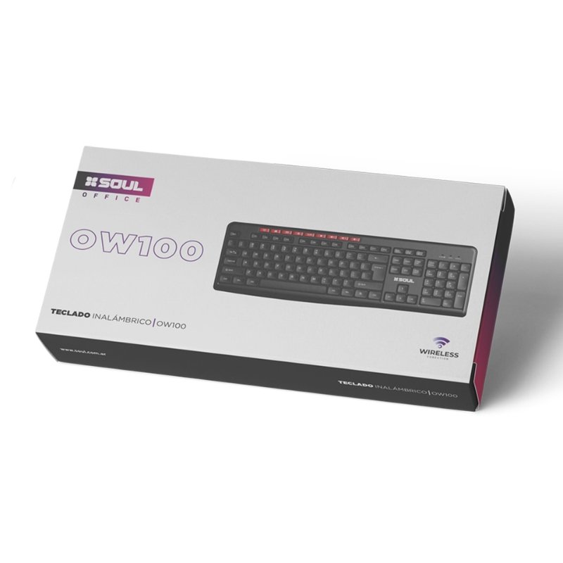 Alternative view of TECLADO INALAMBRICO OW 100 OFFICE SOUL