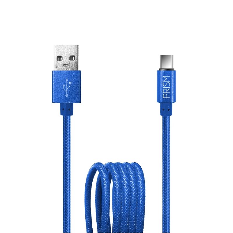 CABLE FOXBOX PRISM TYPE-C 1.25M AZUL