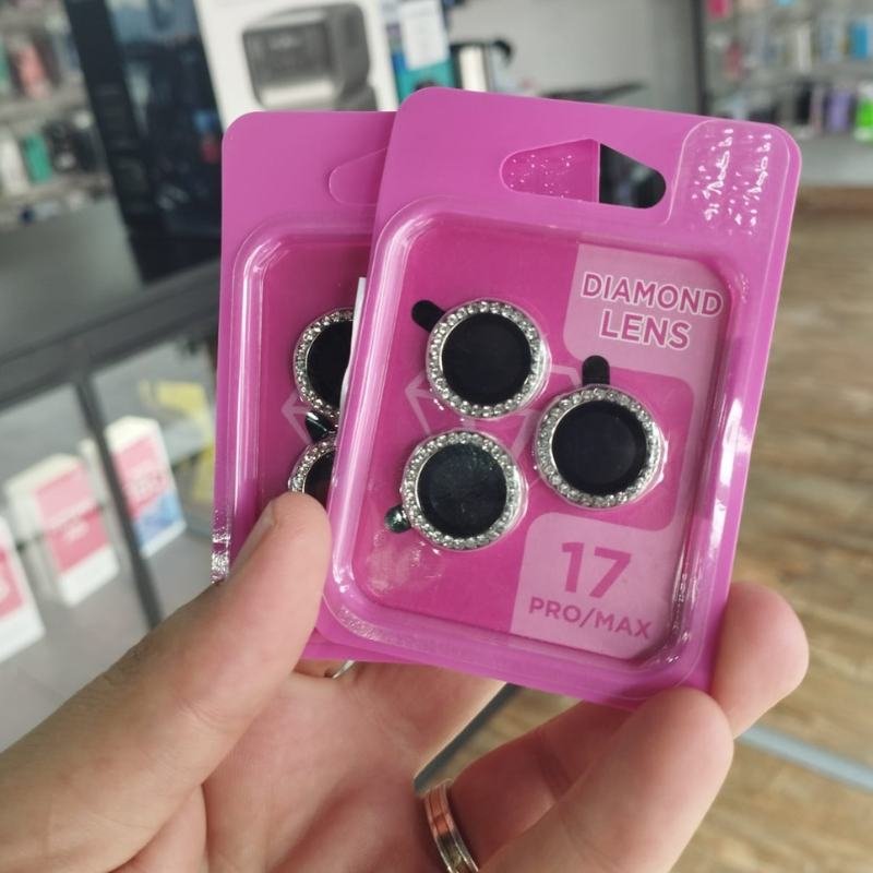 PROTECTOR DE CAMARA STRASS IPHONE 17 PRO / 17 PRO MAX