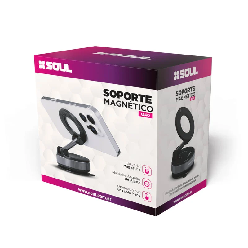 SOPORTE AUTO/MS Q40 SOUL - Imagen 3
