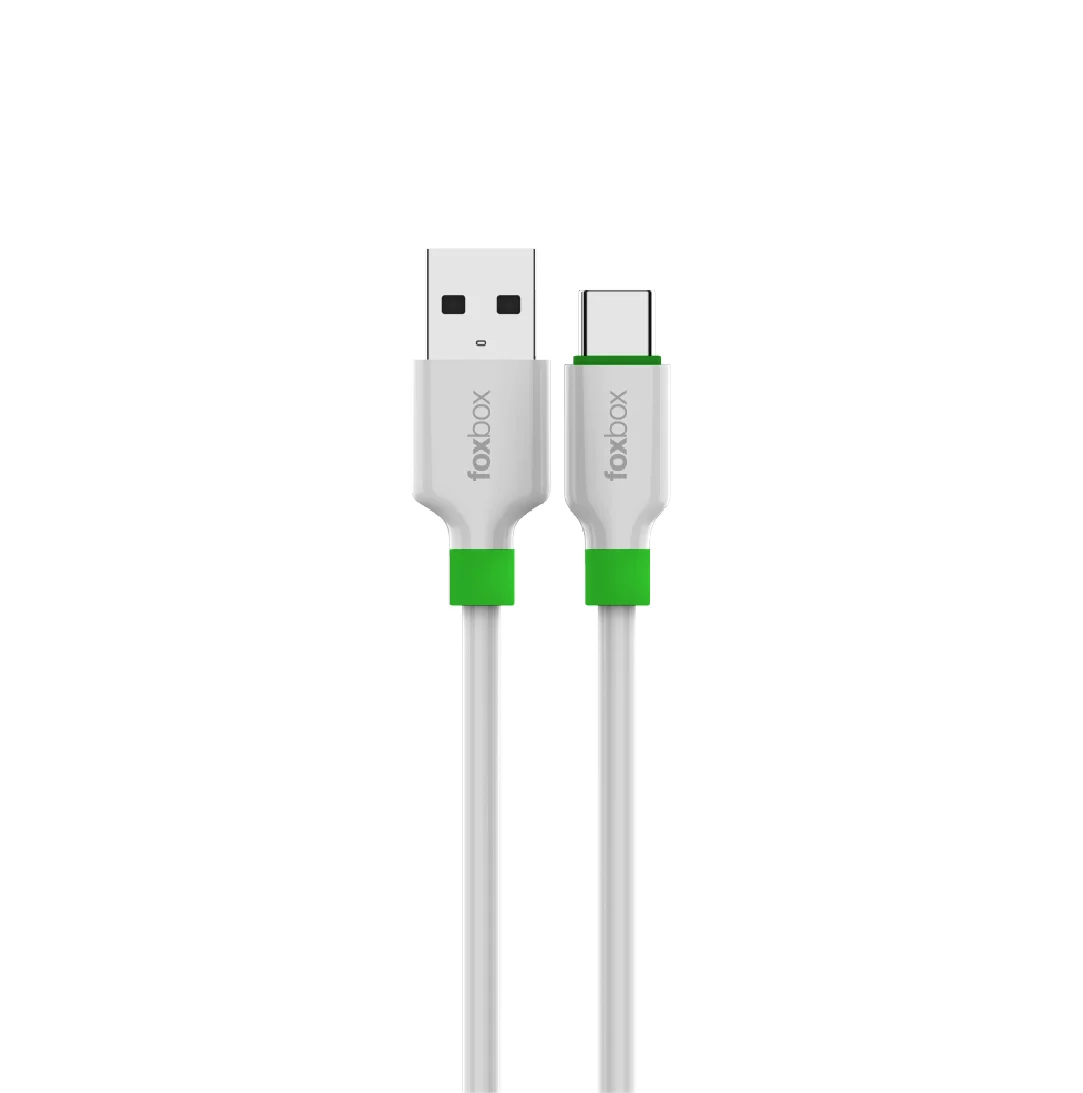 CABLE FOXBOX AXON 20W 1M TIPO C BLANCO