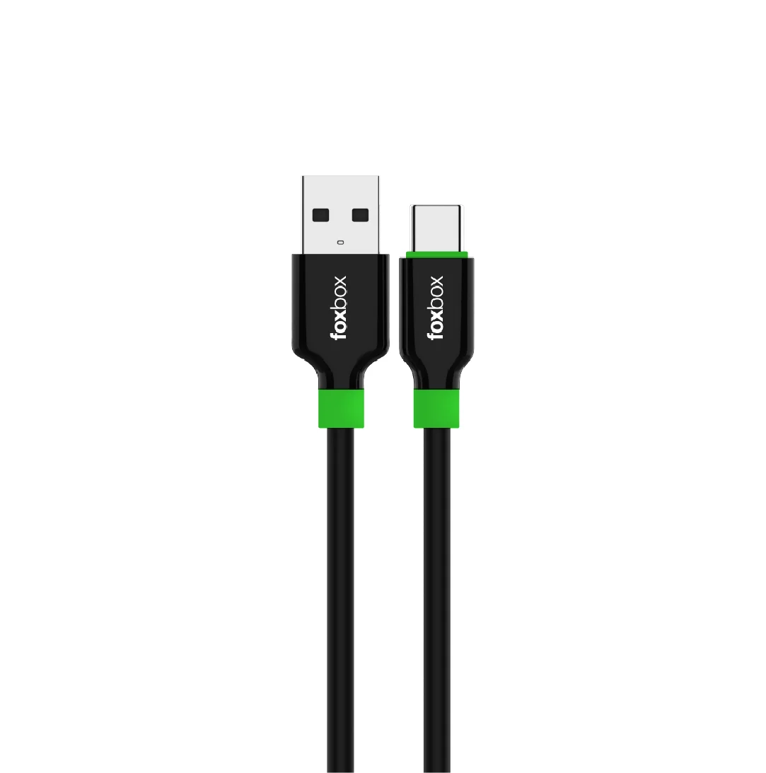 Alternative view of CABLE FOXBOX AXON 20W 1M TIPO C NEGRO