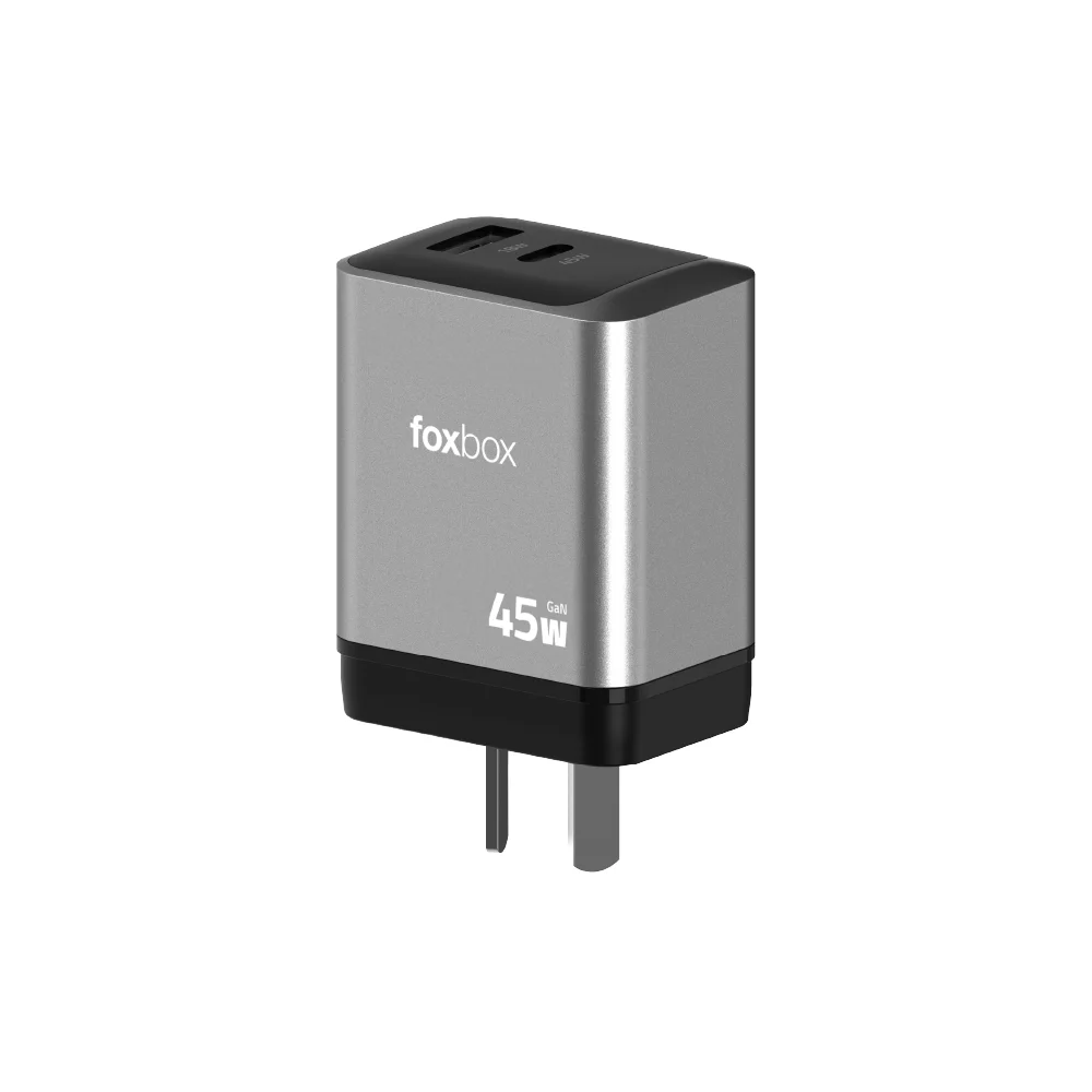 CARGADOR DE PARED FOXBOX MEGA 3 45W PD QC