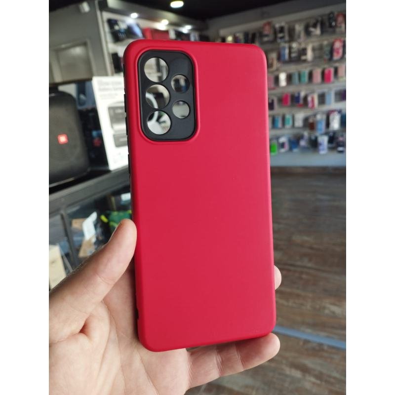 FUNDA SOFT A33 ROJO