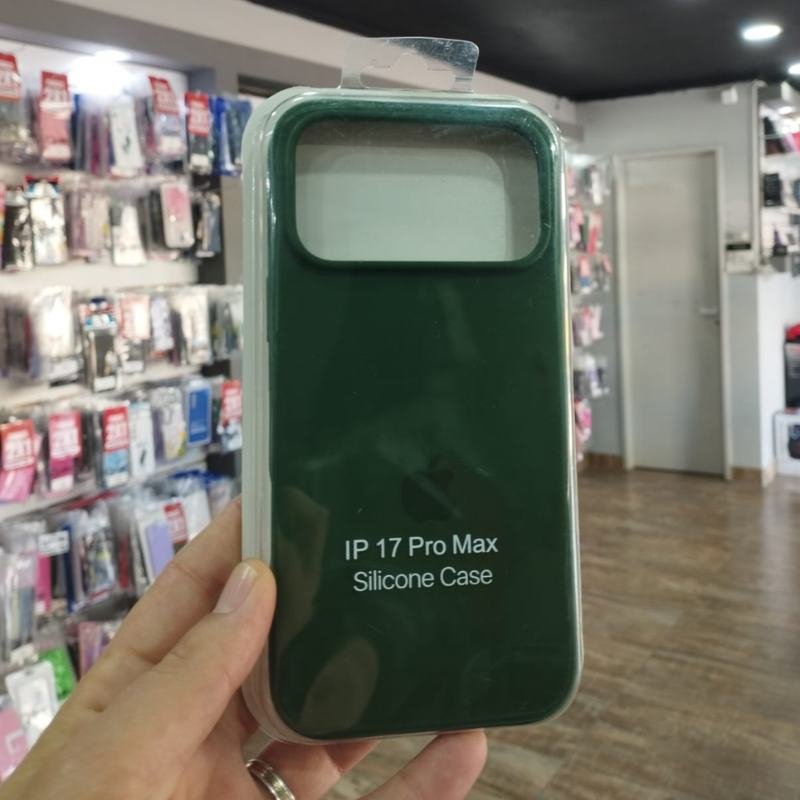 FUNDA SIL CAS GAM VERDE IPH 17 PRO MAX