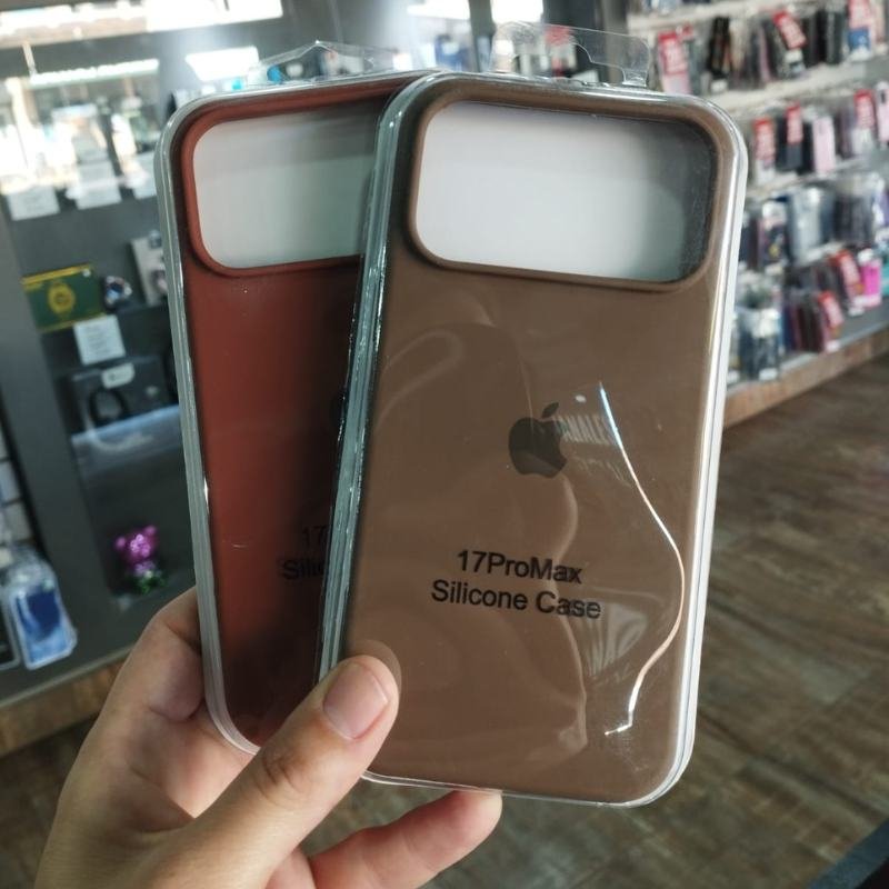 FUNDA SIL CASE GAM MARRON IPH 17 PRO MAX