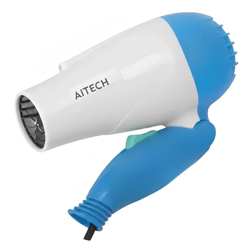 Alternative view of SECADOR DE PELO AITECH POCKET PLEGABLE CELESTE 712C