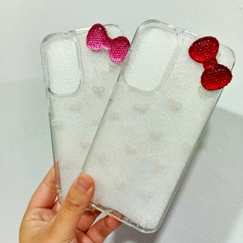 FUNDA MOÑO GLITTER SAMSUNG A16