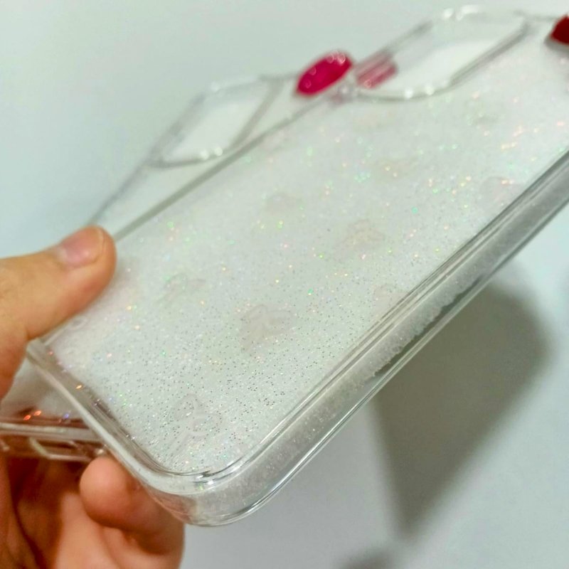 Alternative view of FUNDA MOÑO GLITTER SAMSUNG A16
