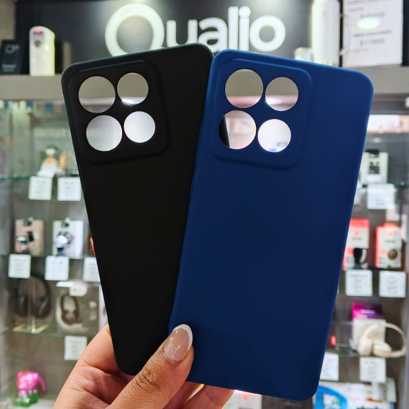 FUNDA SILICONA MOT G86 COLORES OSCURO