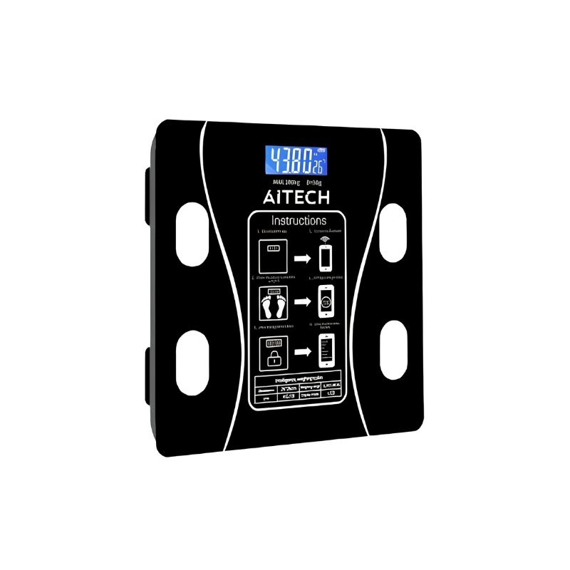 Alternative view of BALANZA DIGITAL RECARGAB INALAMB AITECH