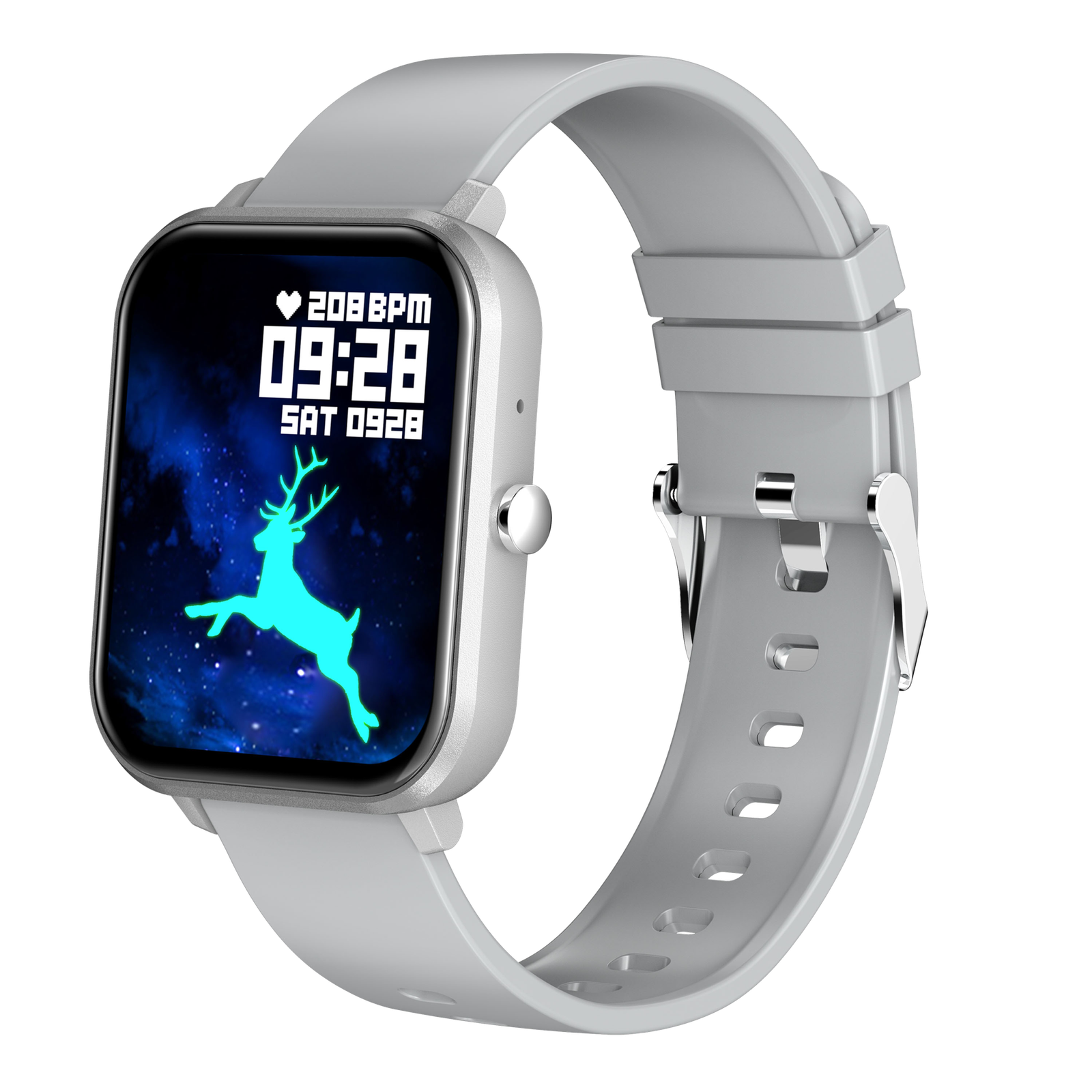 Alternative view of SMARTWATCH FOXBOX NEUTRON 3.0 PLATA