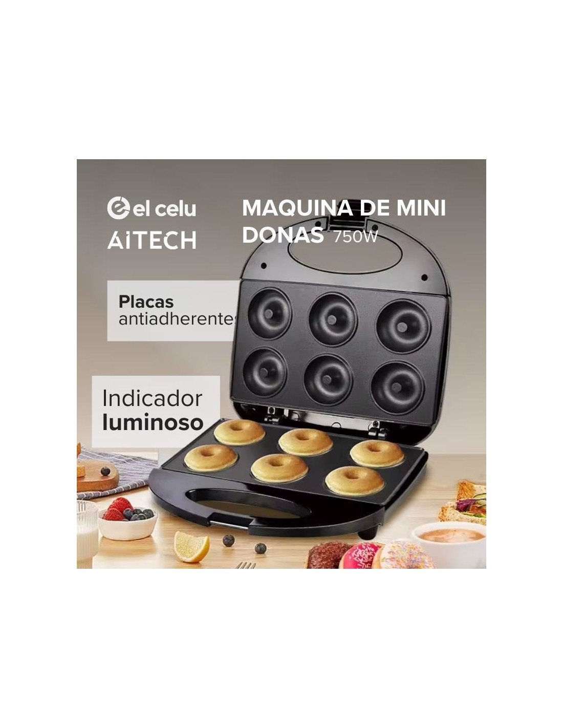 MAQUINA DE MINI DONAS AITECH